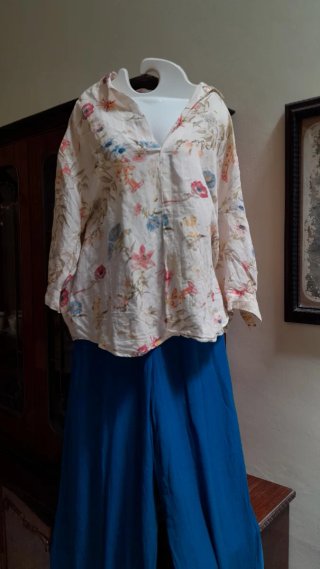 Pantaloni Oviesse + Blusa Zara