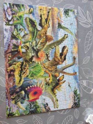 Puzzle 500 piezas Dinosaurios Educa