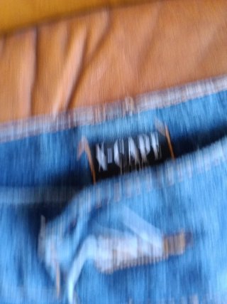 Jeans blu a zampa