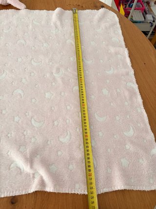 Mantas bebé rosa BENETTON y GAMBERRITOS