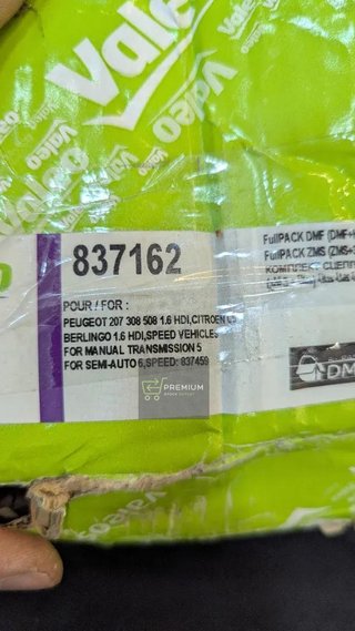 Kit Embrague + Volante Motor Valeo 837162