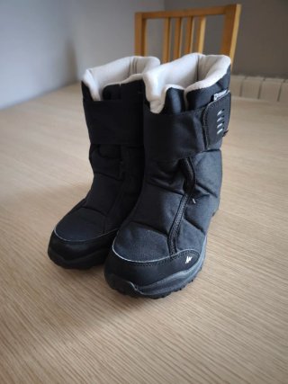 Botas de esquí negras para niños