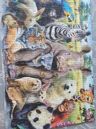 Puzzle Educa 300 piezas animales