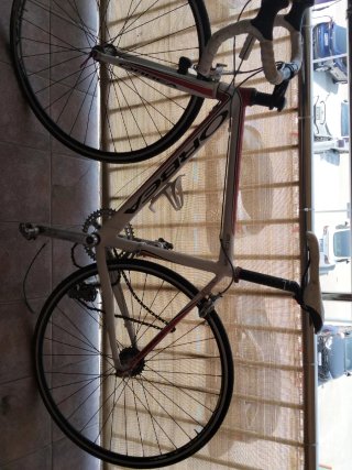 Bicicleta Orbea cambio suelto cable roto