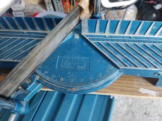 Ingletadora manual de carpintería