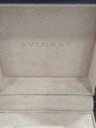 Elegante cofanetto per gioielli Bulgari Nero