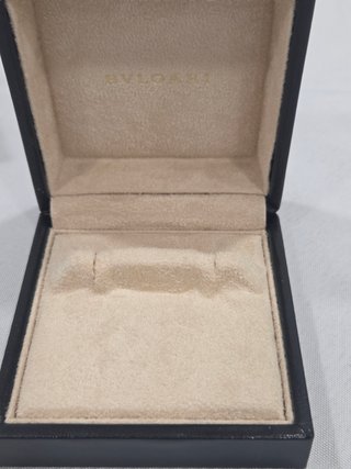 Elegante cofanetto per gioielli Bulgari Nero