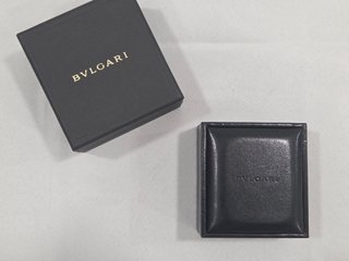 Elegante cofanetto per gioielli Bulgari Nero