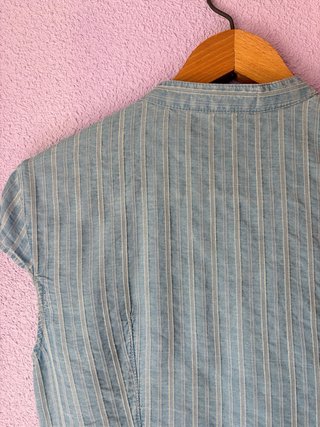 Camisa asimétrica rayas Zara nueva