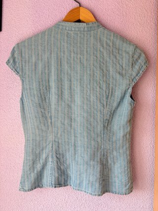 Camisa asimétrica rayas Zara nueva