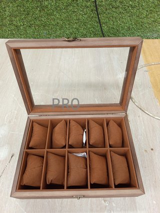 SONGMICS Scatola per Orologi JOW100K01
