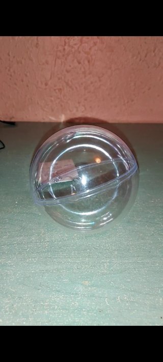 Bola Adorno Transparente 10cm