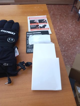 Guantes Calefactables CYGHEAT Negros