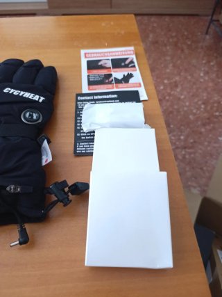 Guantes Calefactables CYGHEAT Negros