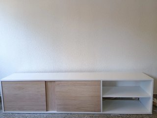 Mesa comedor grande y pequeña + 4 sillas