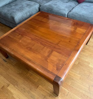 Mesa de centro madera maciza (Barcelona)