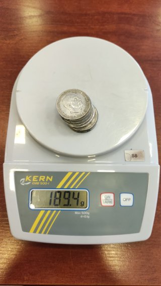 10 Monedas 100 Pesetas Plata Franco 189,50 gramos