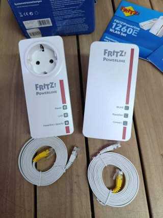 AVM Fritz!Powerline 1260E WLAN Set Versión Alemana