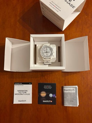 Omega X Swatch Mission to the Moonphase Bioceramic