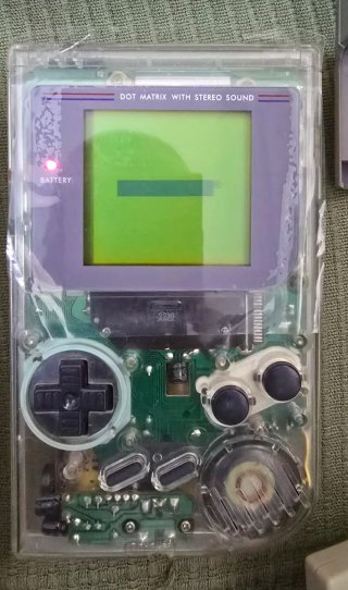 Nintendo Game Boy DMG Transparente