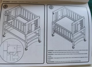 Minicuna colecho Allegra madera blanca