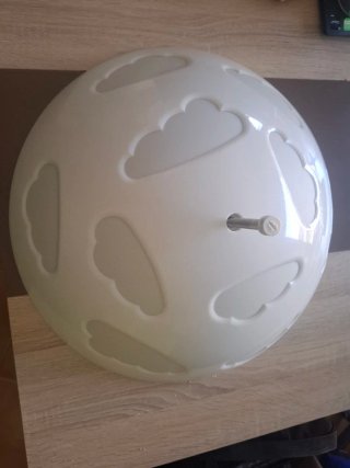 Lámpara infantil nubes techo