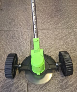 Desbrozadora eléctrica 2 en 1 nueva