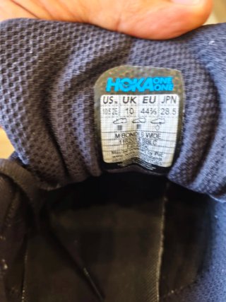 Hoka Bondi 9 (Ancho) Negro