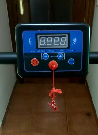 Cinta de correr eléctrica plegable