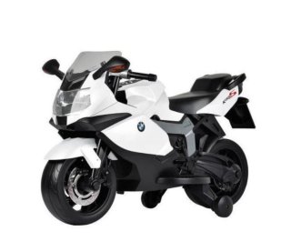 Moto Eléctrica Infantil BMW K1300S Blanca 12V
