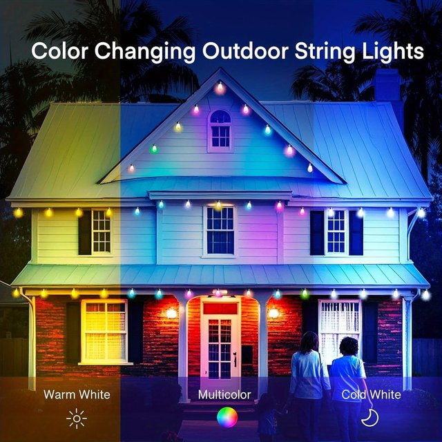 NUEVO - Catena Luci LED Esterna IP65 Multicolore