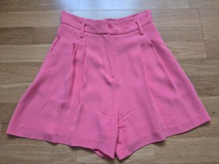 Pantalón corto Mango mujer rosa