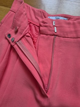 Pantalón corto Mango mujer rosa