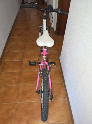 Bicicleta infantil rosa Avigo