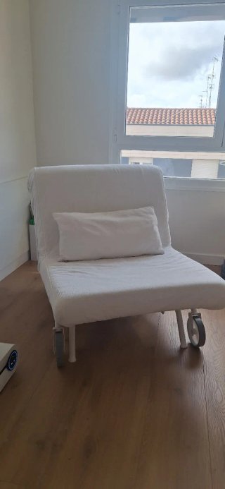 Sillón Cama Ikea Blanco