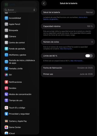 iPad A16 da 128GB Argento Come Nuovo Con '0' Cicli