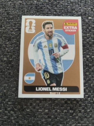 Cromo Lionel Messi Panini Extra Sticker