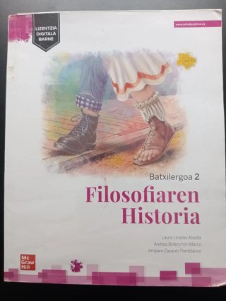 Filosofiaren historia. Batxillergoa 2