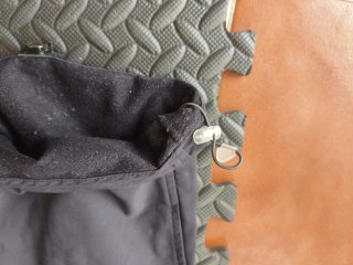 Pantaloni da escursionismo grigi