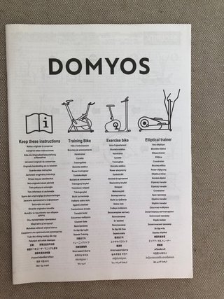Bicicleta Elíptica con Pantalla y Pulsómetro