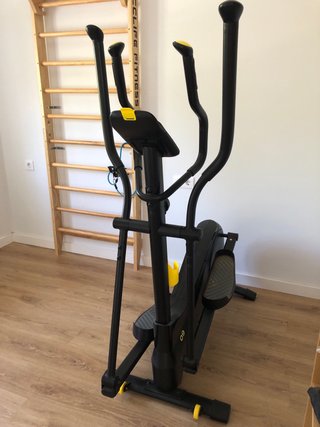Bicicleta Elíptica con Pantalla y Pulsómetro