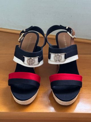 Sandalias cuña Tommy Hilfiger Talla 39