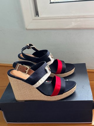 Sandalias cuña Tommy Hilfiger Talla 39