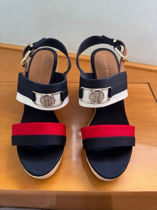 Sandalias cuña Tommy Hilfiger Talla 39