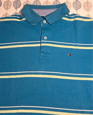 Polo Tommy Hilfiger Rayas Talla M