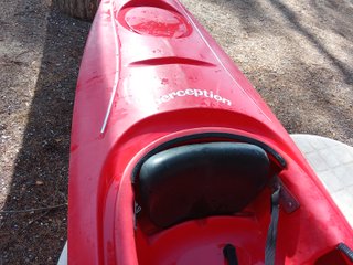 Kayak Perception Acadia Rojo