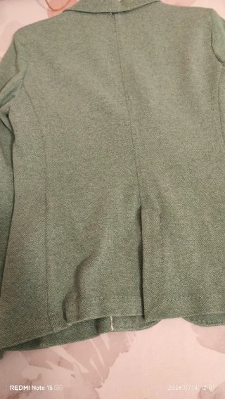 Americana mujer Massimo Dutti verde