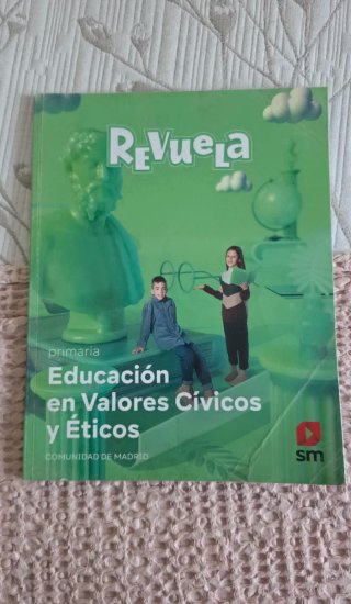 Libro valores cívicos y éticos 5 primaria SM
