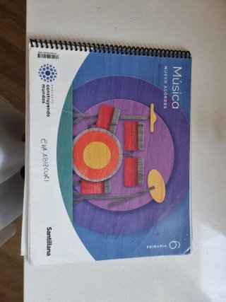 Música nuevo acordes. 6 primaria