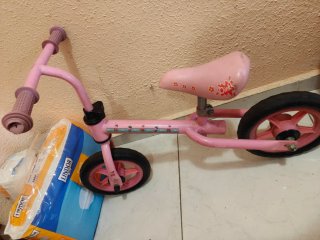 Bicicleta infantil rosa Minnie